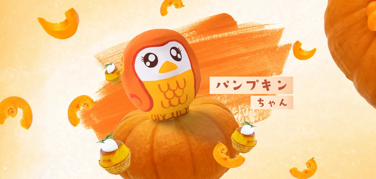 Amabie Daruma南瓜12厘米