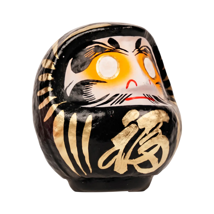 福だるま 黒 12cm