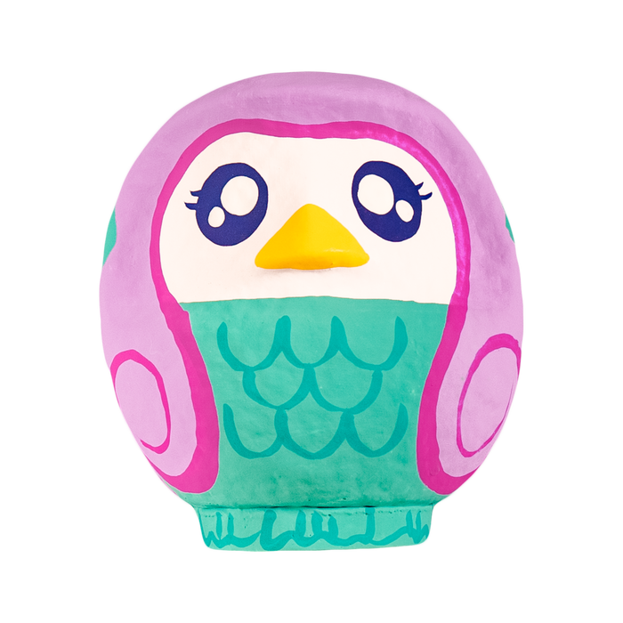 アマビエだるま ピンク(12cm・17cm)