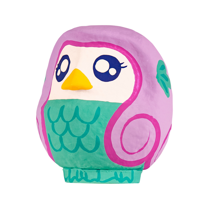 アマビエだるま ピンク(12cm・17cm)