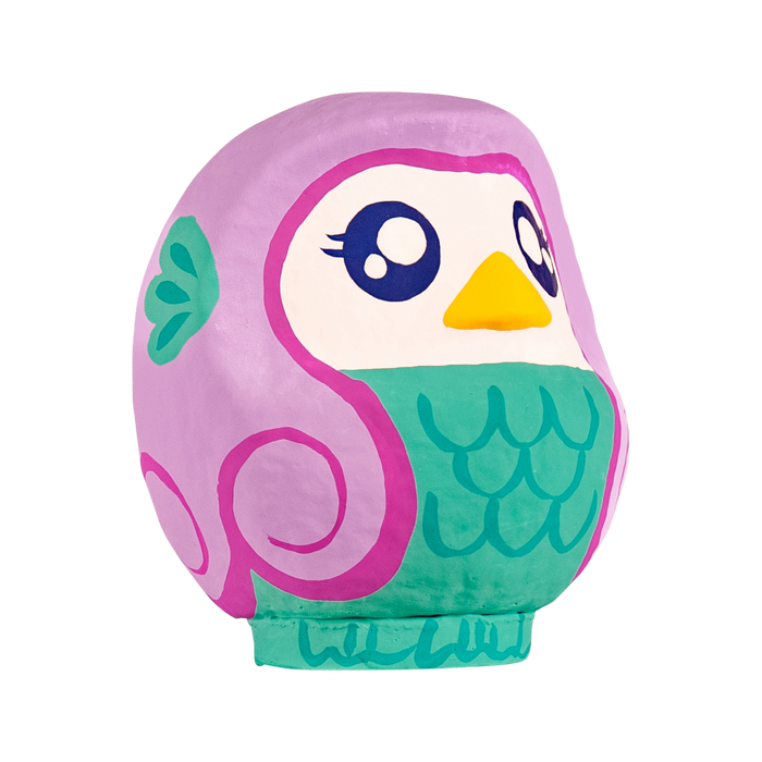 アマビエだるま ピンク(12cm・17cm)