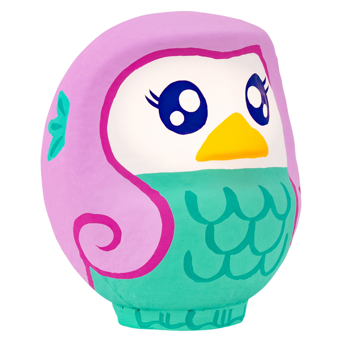 アマビエだるま ピンク(12cm・17cm)