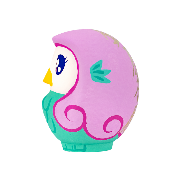 アマビエだるま ピンク(12cm・17cm)