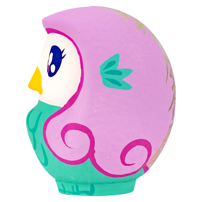 アマビエだるま ピンク(12cm・17cm)