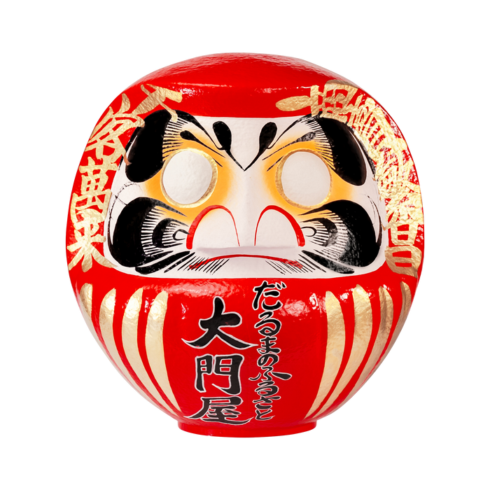 名入れだるま 赤【ご家庭用】