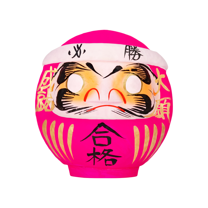 合格だるま ピンク