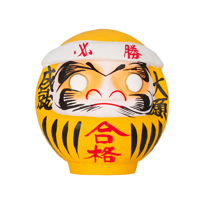 合格だるま 黄