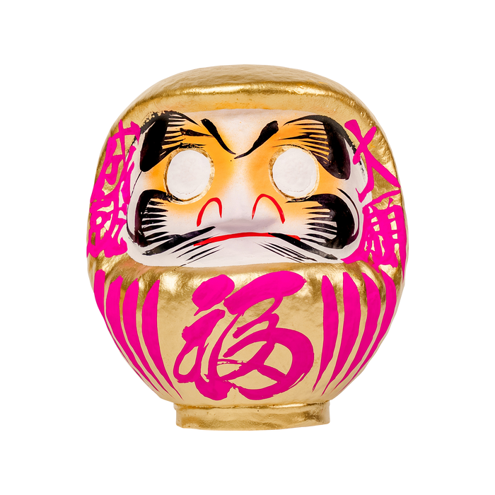 金だるま 15cm ピンク
