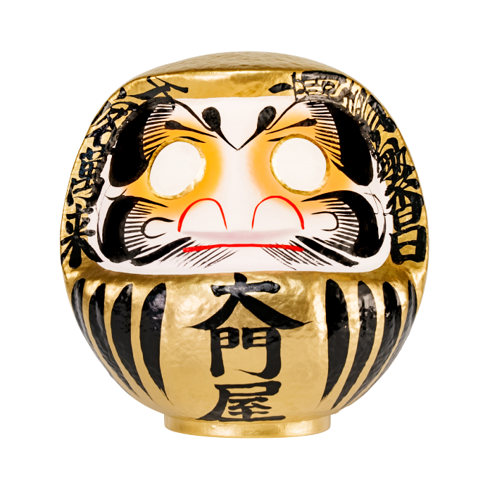 名入れだるま 金【商売用】