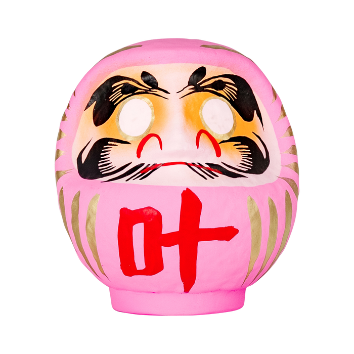 叶だるま 桜ピンク