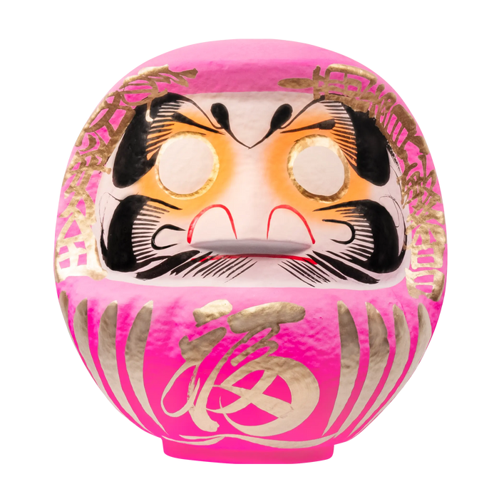 グラデーション名入れだるま ピンク【商売用】