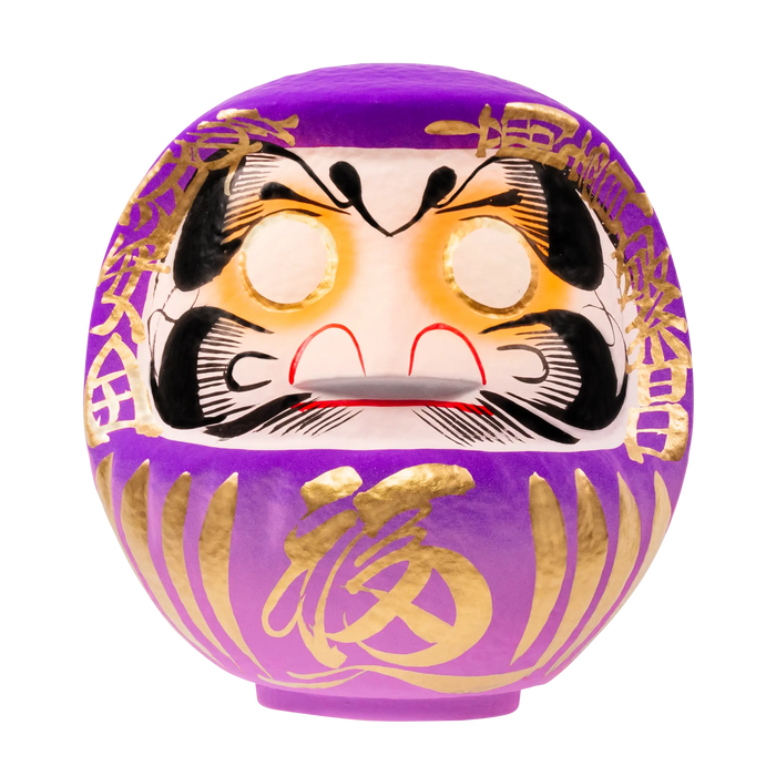 グラデーション名入れだるま 紫【ご家庭用】